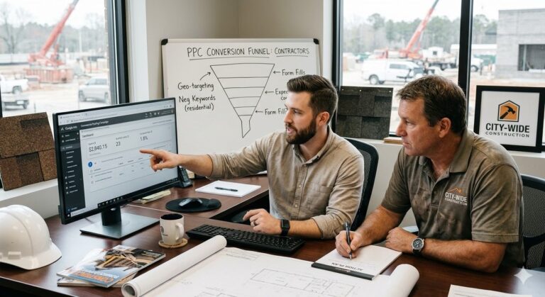 The PPC Tactics Construction Companies Use to Stop Wasting Ad Budget and Start Winning Jobs
